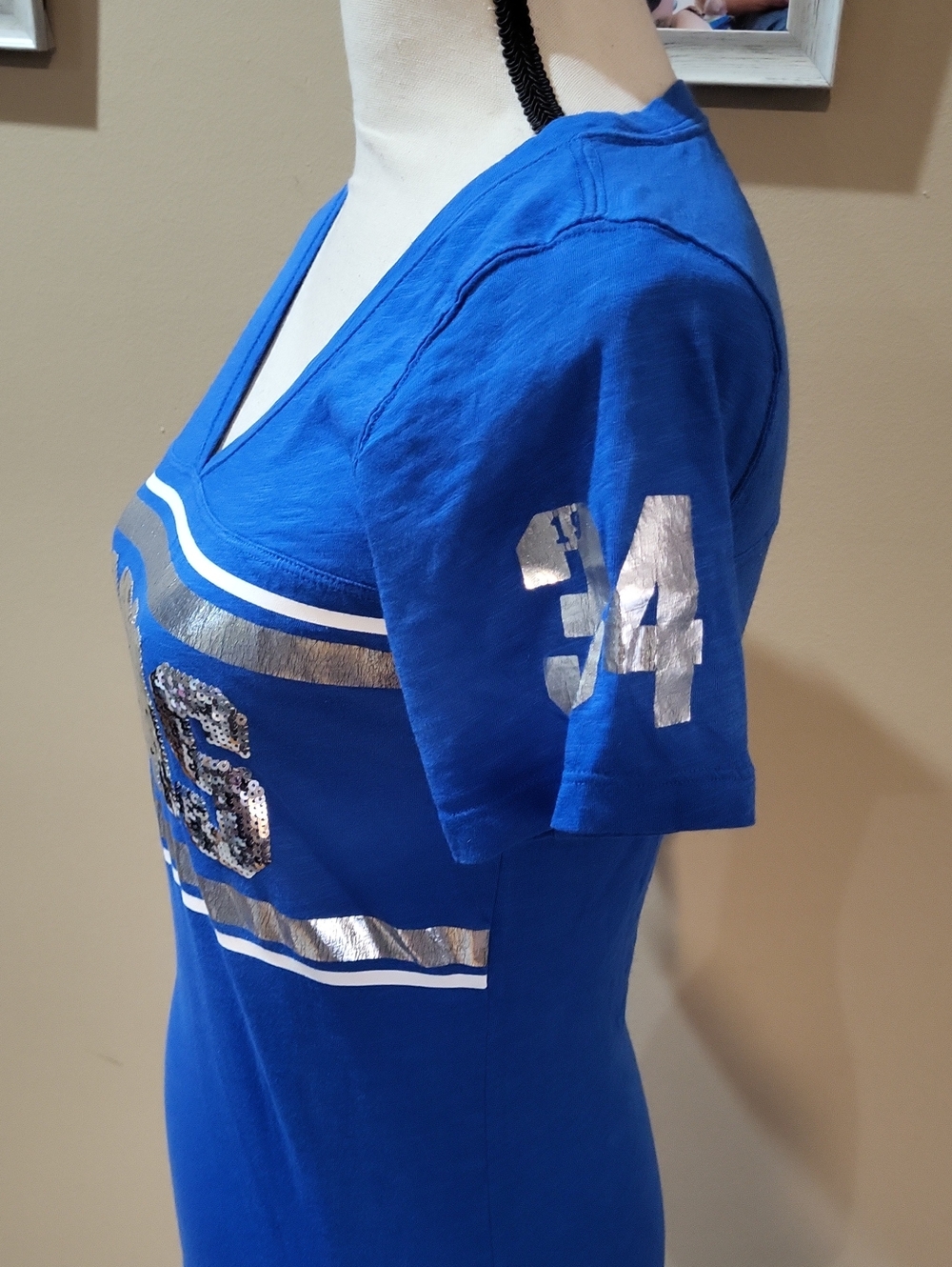 Victoria's Secret PINK Detroit Lions Football Shirt - Picture 6 of 15